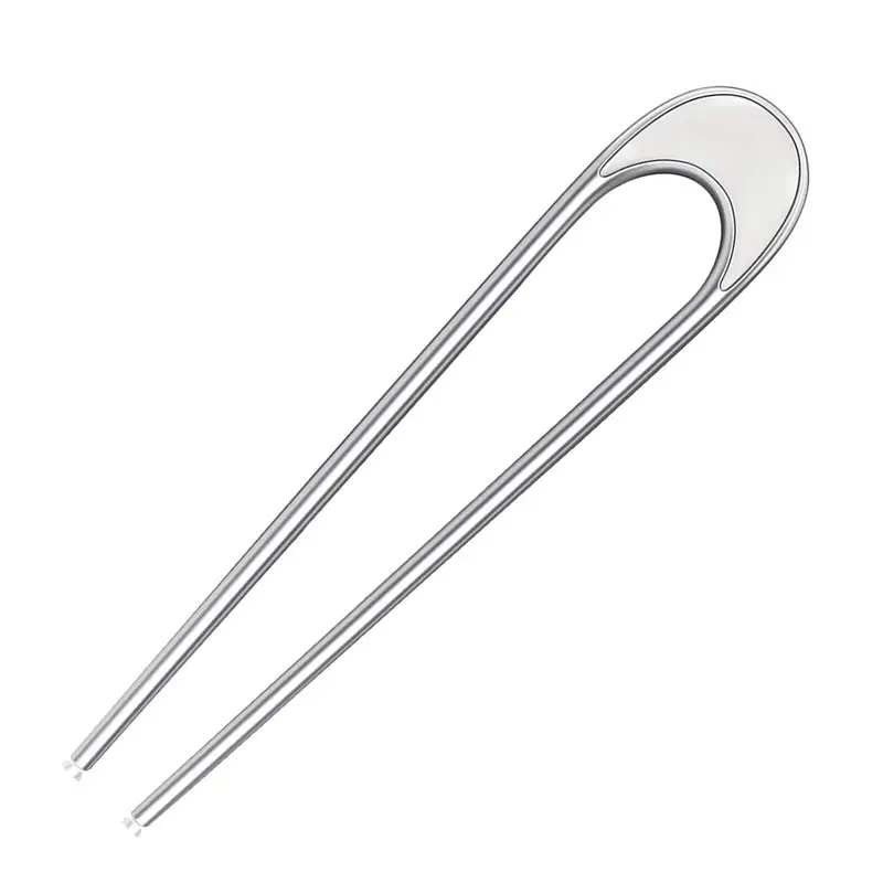 Alloy U-Shaped Hairpin for Women - Image 4