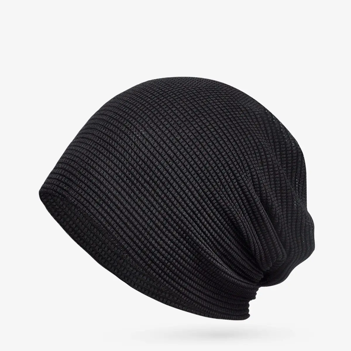 Men & Women Brimless Mesh Hat Navy Blue — feature 15
