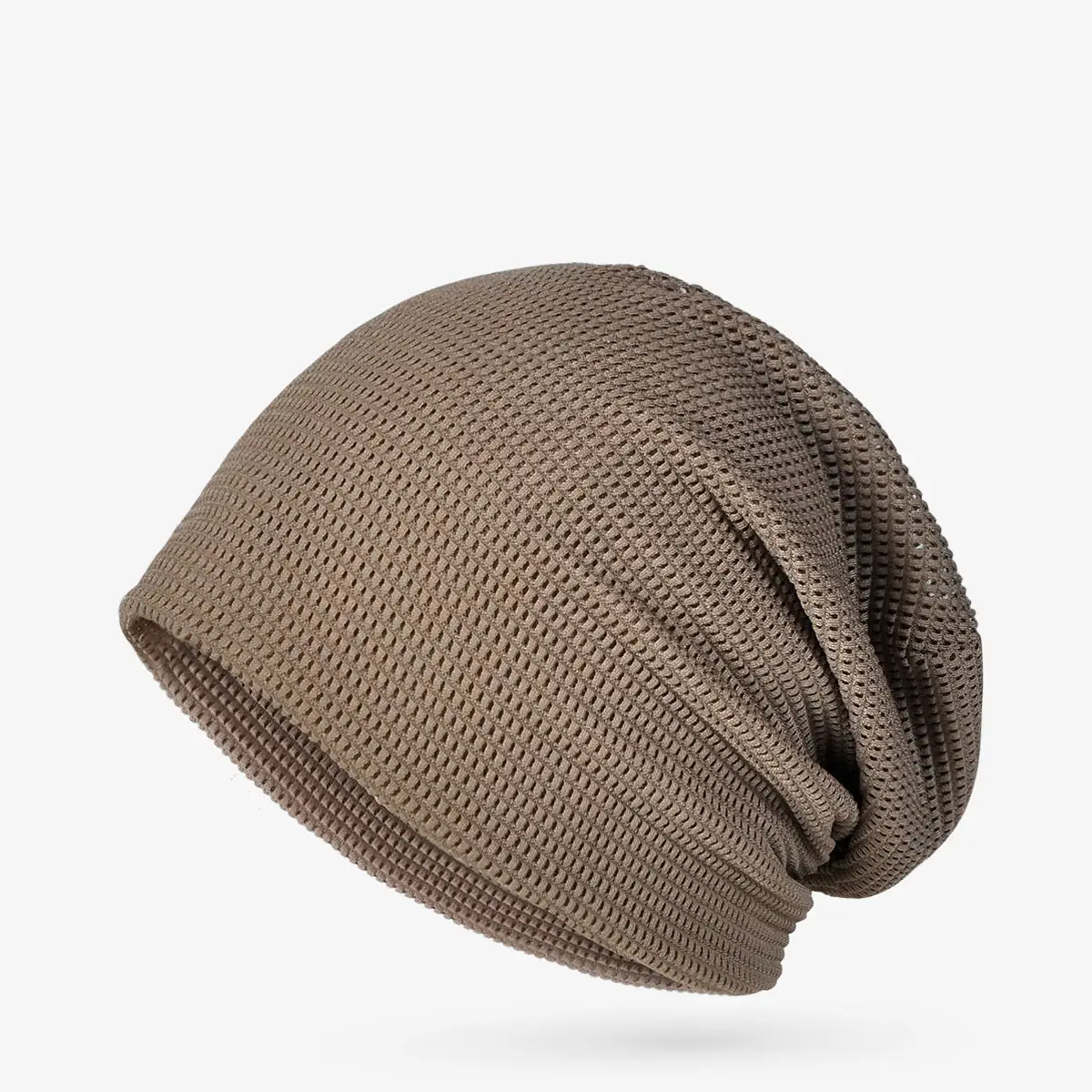 Men & Women Brimless Mesh Hat Navy Blue — feature 18