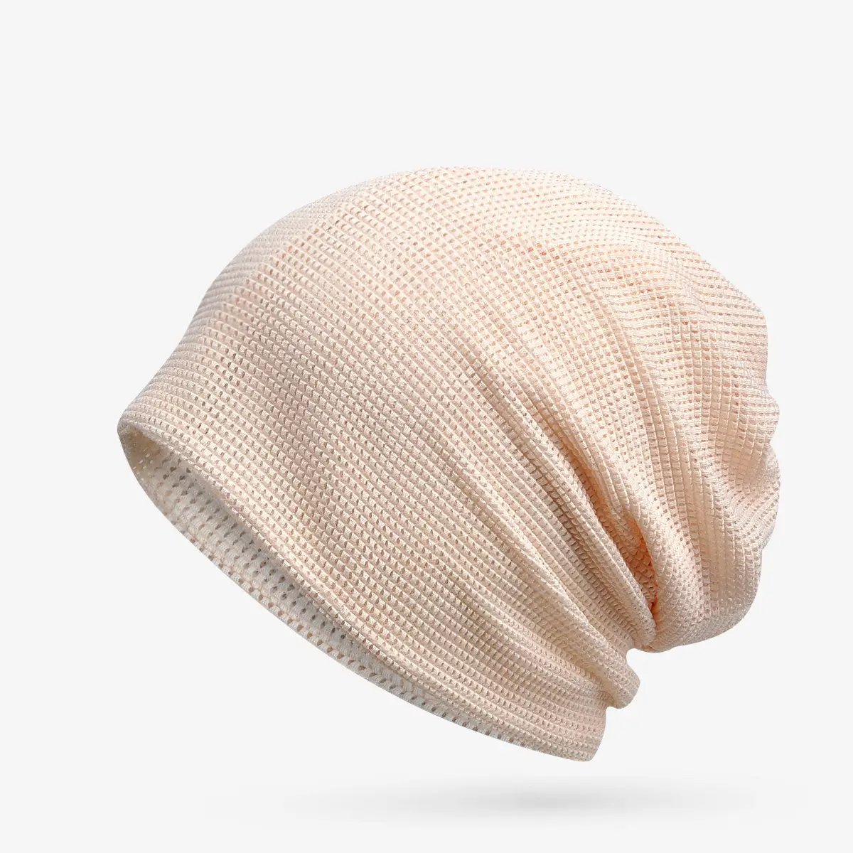 Men & Women Brimless Mesh Hat Navy Blue — feature 7