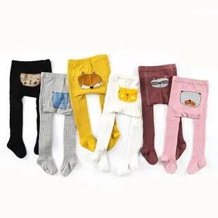 Girls Knitted Pantyhose Socks with Bow Small — feature 2