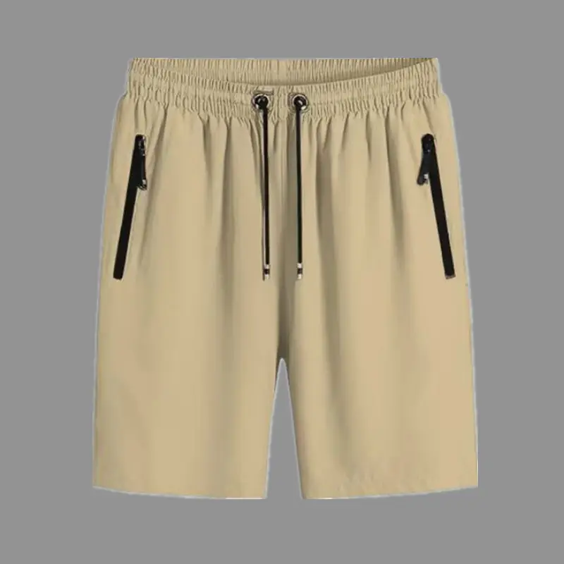 Men's Black Korean Style Summer Shorts Large - Image 7