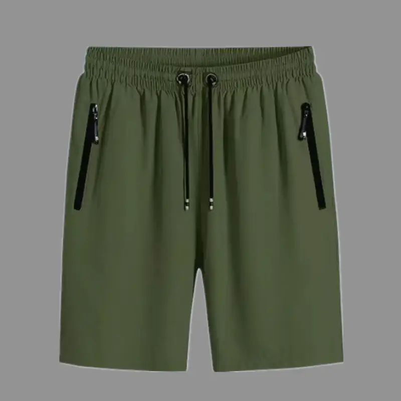 Men's Black Korean Style Summer Shorts Large - Image 8