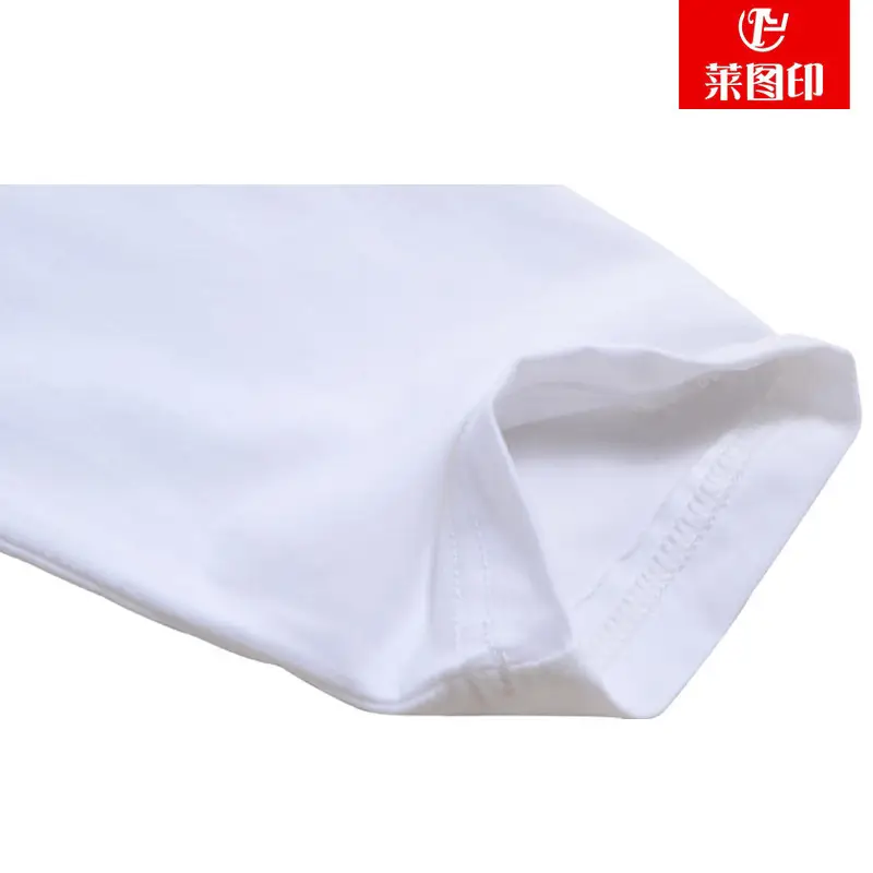 Pure White Silk Long Sleeve T-Shirt Wholesale Round Neck - Image 5