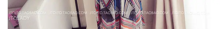 New Women's 2025 Floral Chiffon Dress V-Neck Long Sleeve — feature 66