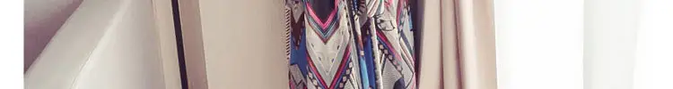 New Women's 2025 Floral Chiffon Dress V-Neck Long Sleeve — feature 87