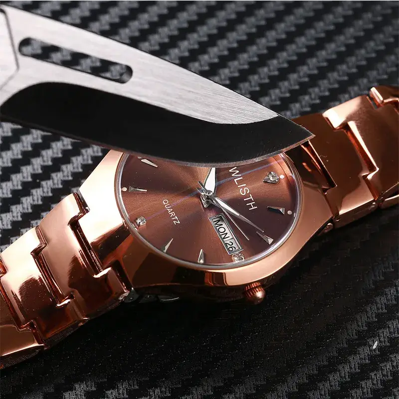 Women's Luminous Quartz Steel Band Watch - Image 13