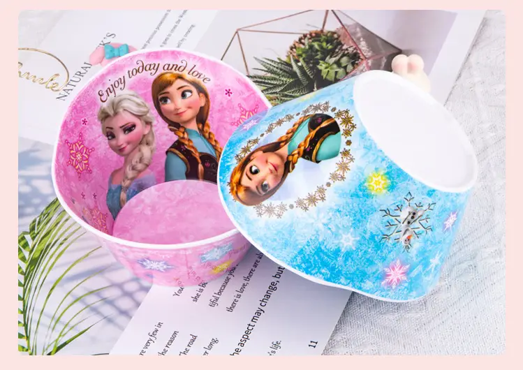 Hello Kitty Melamine Dog Feeding Bowl Pink Cartoon — feature 11