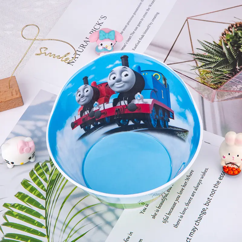 Hello Kitty Melamine Dog Feeding Bowl Pink Cartoon - Image 11