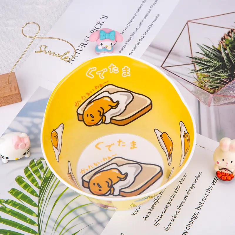 Hello Kitty Melamine Dog Feeding Bowl Pink Cartoon - Image 12
