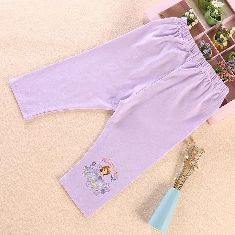 Sophia Baby Girl Grey Cropped Pants 7 Pairs - Image 20