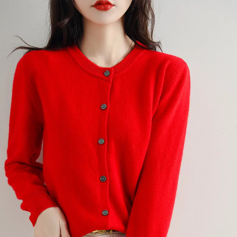 Round neck red