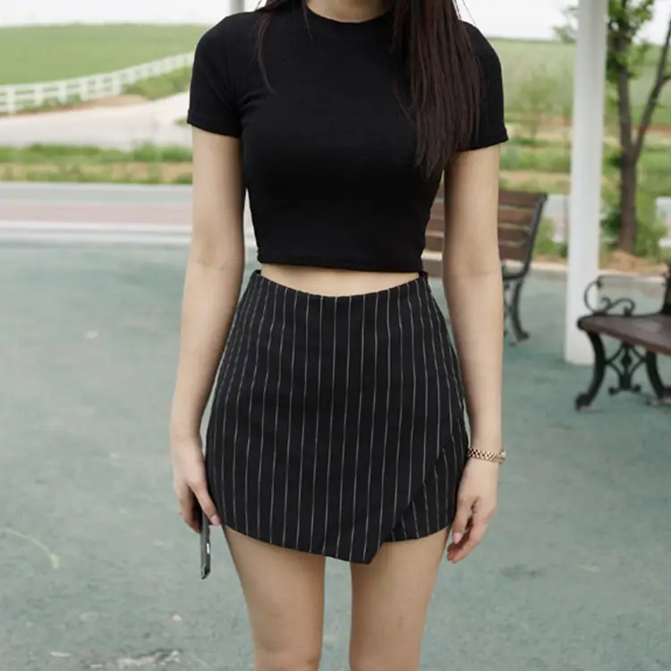 Women Navy Cotton Half Collar T-Shirt Short Sleeve - Image 16