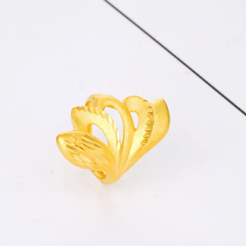 Vietnamese Sand Gold Sandblasting Ring No Fade Long Lasting - Image 7