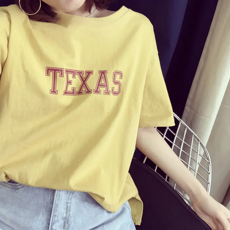 Texas Printed Loose Fit T-Shirt for Women - Image 5