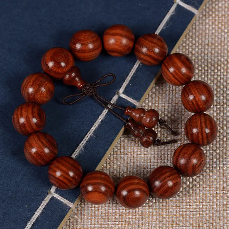 Mahogany Wen Play Buddha Bracelet for Men Women — feature 11