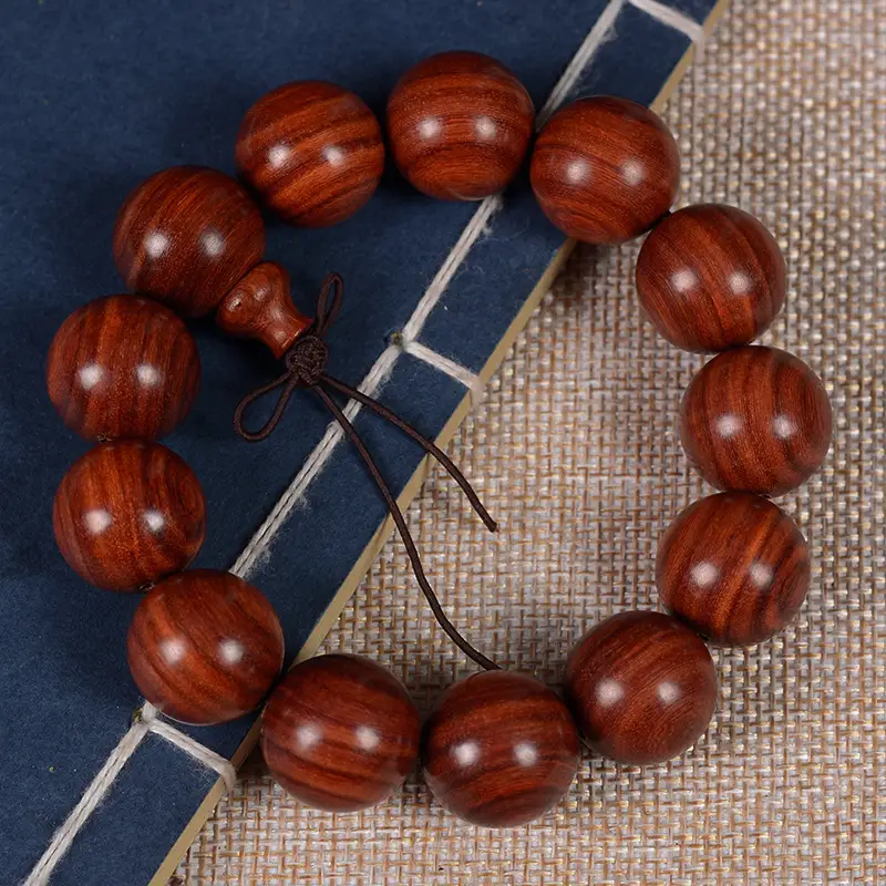 Mahogany Wen Play Buddha Bracelet for Men Women — feature 3