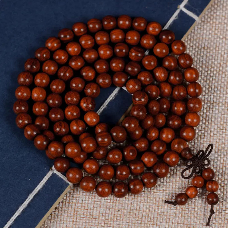 Mahogany Wen Play Buddha Bracelet for Men Women