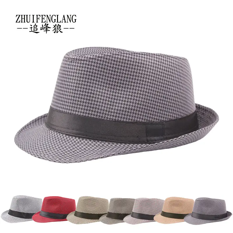 Black Big-Brimmed Wolf Collapsible Sun Hat for Men Women — feature 20
