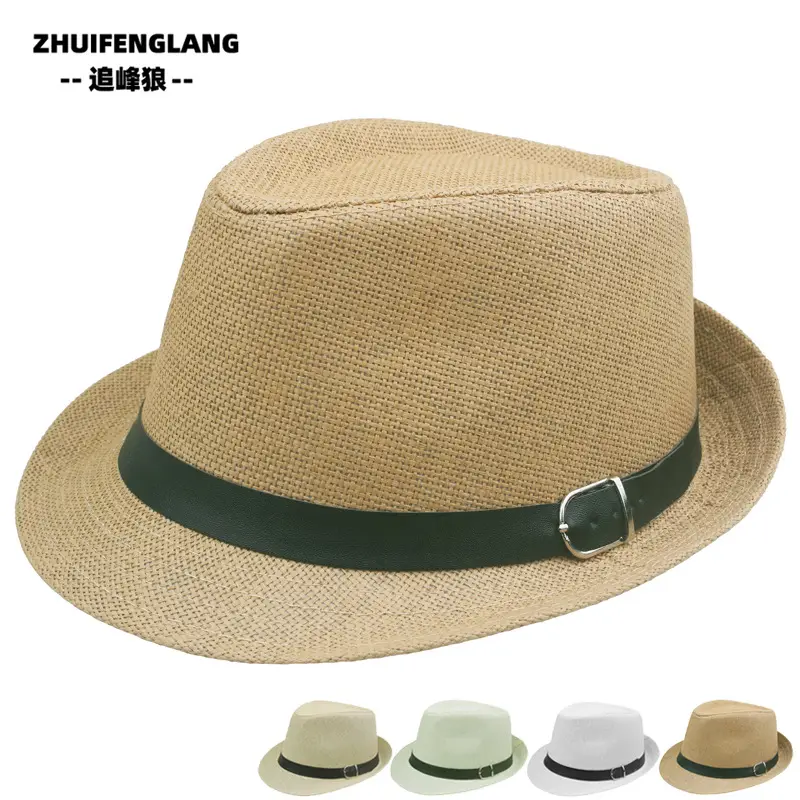 Black Big-Brimmed Wolf Collapsible Sun Hat for Men Women — feature 70