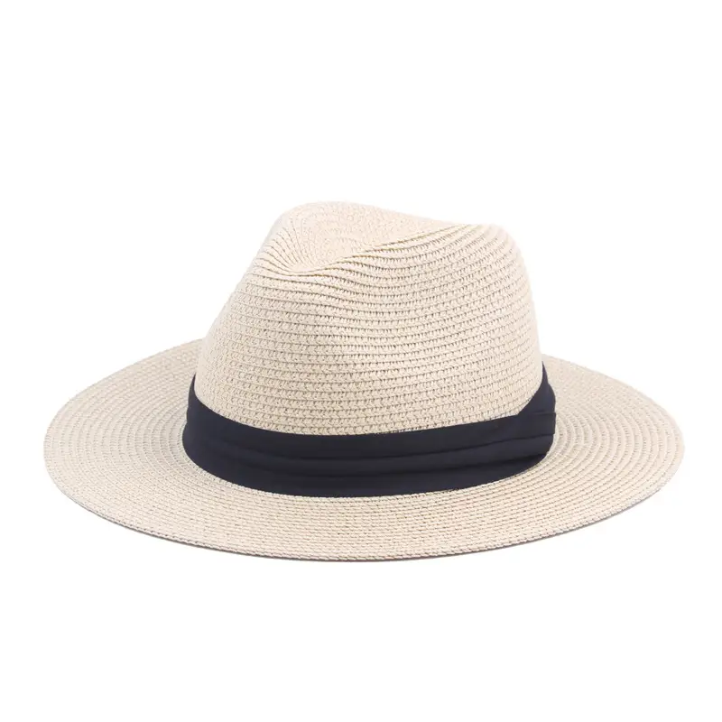 Black Big-Brimmed Wolf Collapsible Sun Hat for Men Women - Image 4