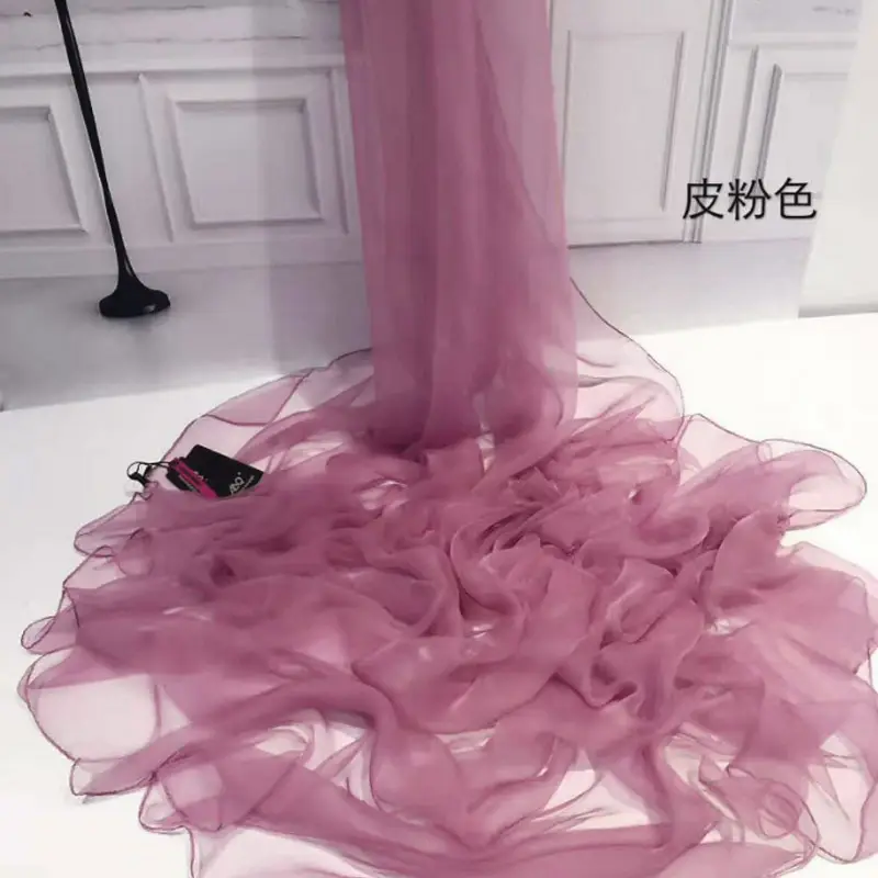 Ultra-Thin Ice Silk Scarf Women Solid Color - Image 10
