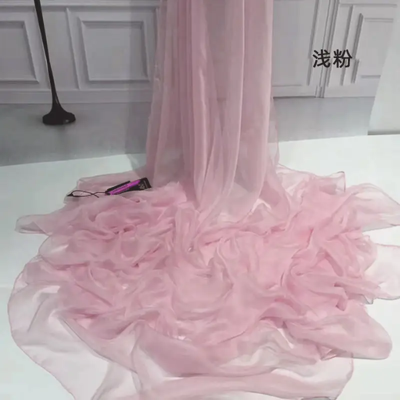 Ultra-Thin Ice Silk Scarf Women Solid Color - Image 22