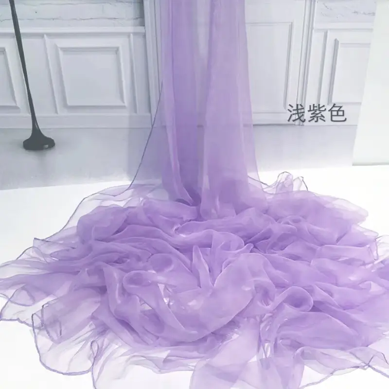 Ultra-Thin Ice Silk Scarf Women Solid Color - Image 3