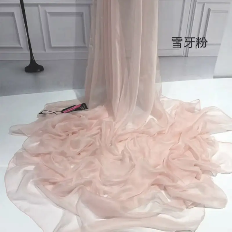 Ultra-Thin Ice Silk Scarf Women Solid Color - Image 5