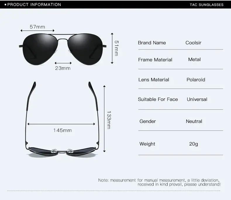 Men Polarized Sunglasses Gold Frame Toad Mirror Driving Glasses — feature 4