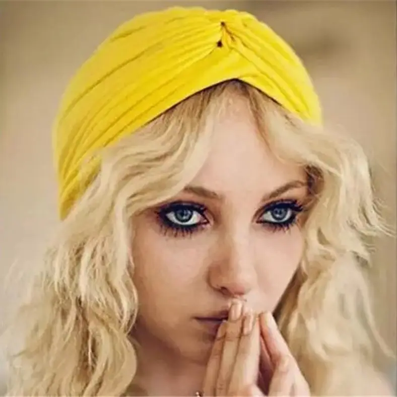 Muslim Headwear Buckle Hat for Men Women Performance Street Dance