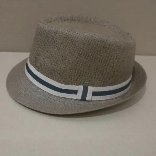 Men's Korean Wave Sun Hat Beige Straw Summer - Image 3
