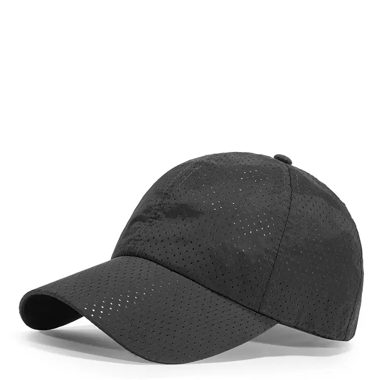 Men Punched Mesh Cap Light Grey Casual - Image 9