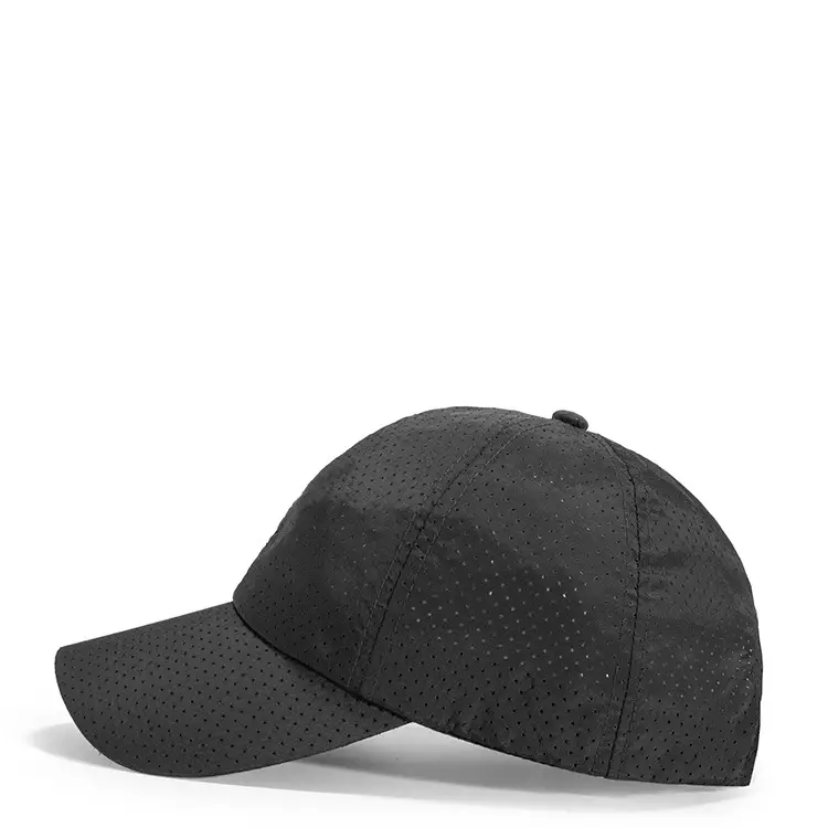 Men Punched Mesh Cap Light Grey Casual - Image 11