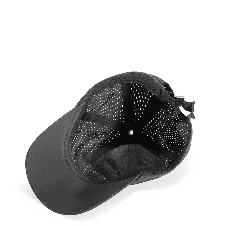 Men Punched Mesh Cap Light Grey Casual - Image 12