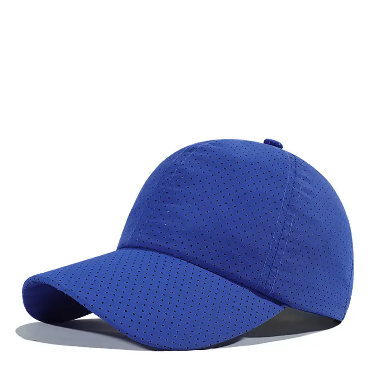 Men Punched Mesh Cap Light Grey Casual - Image 6
