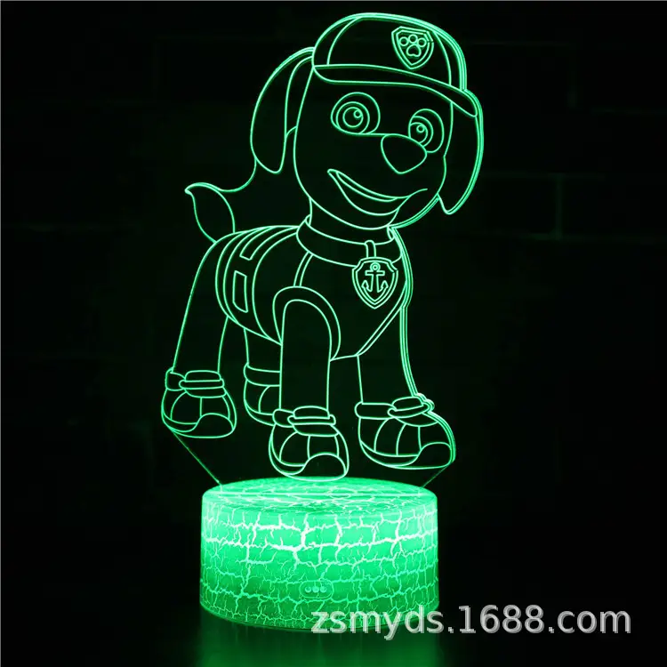 Paw Patrol 3D LED Night Light Lamp - Image 17