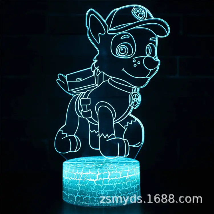 Paw Patrol 3D LED Night Light Lamp - Image 18