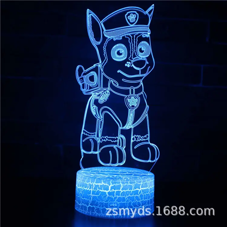 Paw Patrol 3D LED Night Light Lamp - Image 6