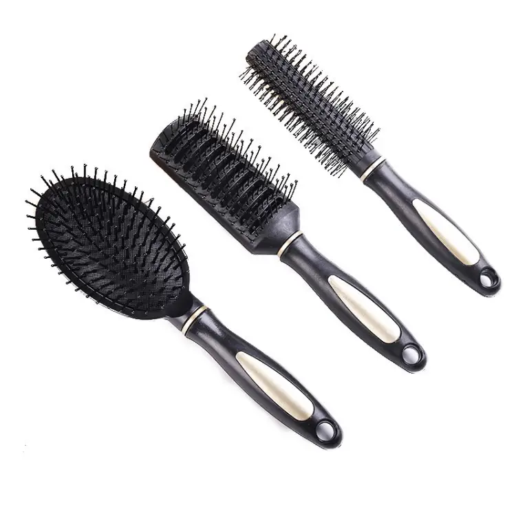 Anti-static hair comb with cushion ribs for curly hair - Image 13
