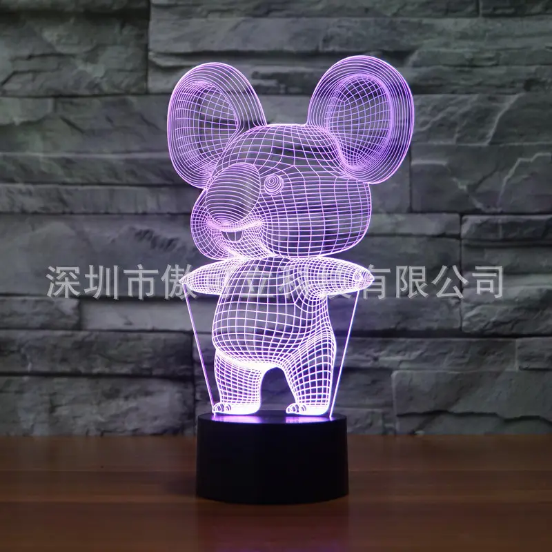 Touch Colorful LED Lamp for Kids Room with Eye Protection