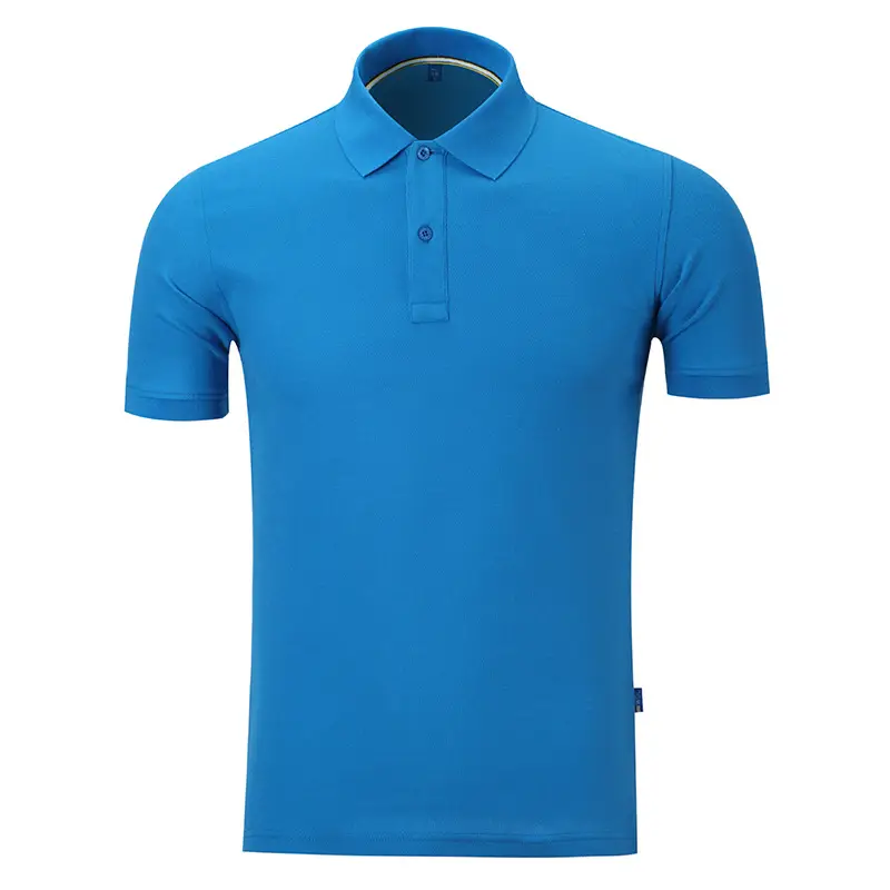 Men Cotton Polo Shirt Pink Short Sleeve - Image 12
