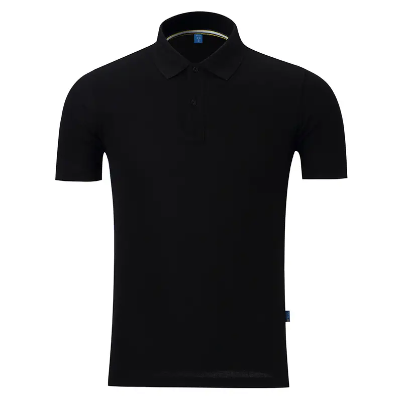 Men Cotton Polo Shirt Pink Short Sleeve - Image 5