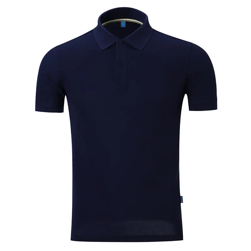 Men Cotton Polo Shirt Pink Short Sleeve - Image 6