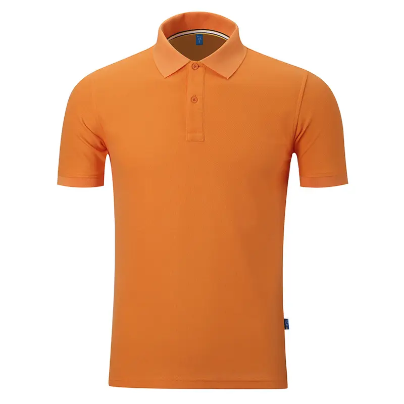 Men Cotton Polo Shirt Pink Short Sleeve - Image 8