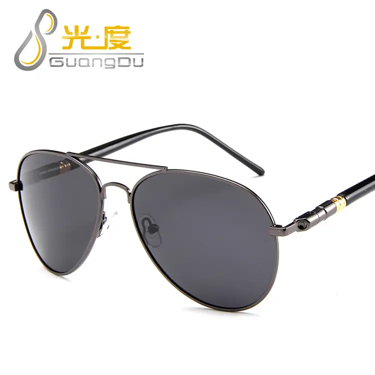 New Men's Polarized Star Sunglasses Black