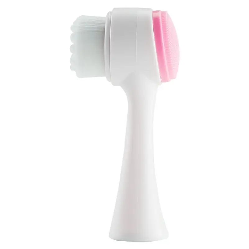 Soft Silicone Massage Face Brush Red - Image 8