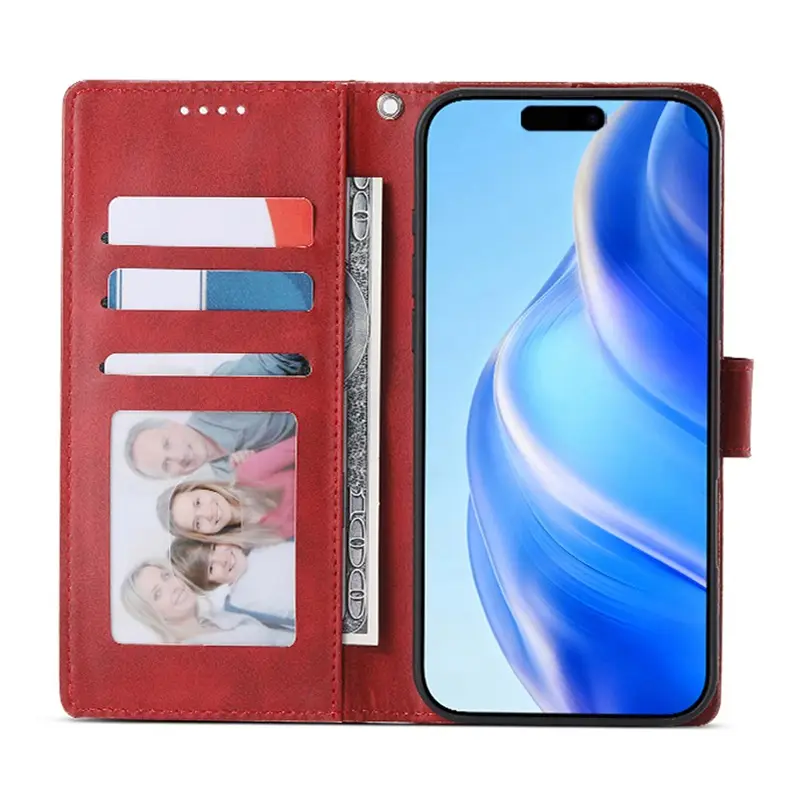Blue Calfskin Phone Case for iPhone 17 Classic - Image 12