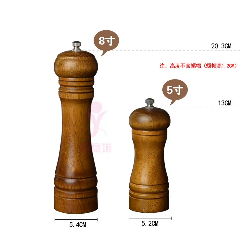 5inch Manual Carbon Steel Pepper Grinder