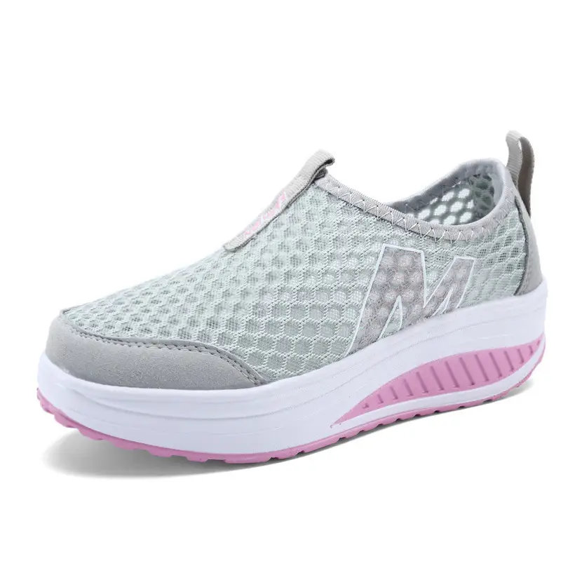 3308 New Summer Women's Rocking Shoes Thick-Soled Platform Shoes Mesh Breathable Sports Casual Shoes Women's Lightweight 3308 - Image 42